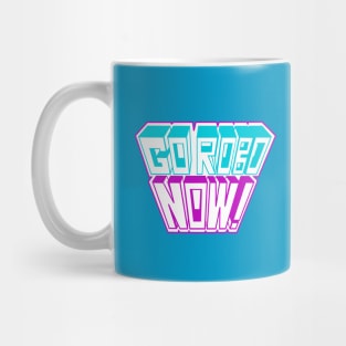 Go Robo Now Logo White Alternate Mug